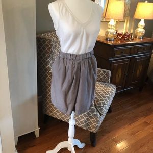Loft grey small skirt